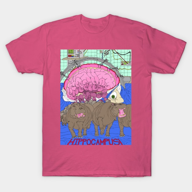 Hippocampus T-Shirt by SardyHouse